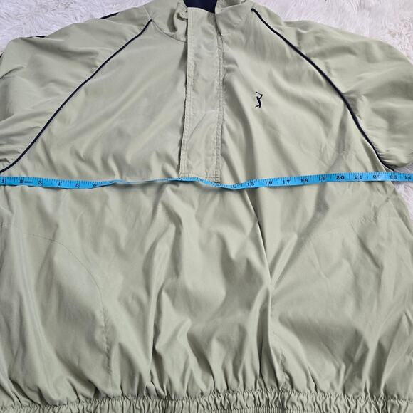 Vintage PGA Tour Collection Green 1/4 Zip Pullover Jacket Men's XL - Picture 10 of 14